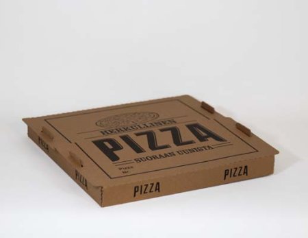  Pizzalaatikko Take Pizza Away 32x32x3,5cm musta