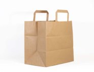 Take away paperikassi ruskea 32x16x45cm