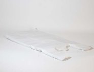 Muovikassi valkoinen 20l