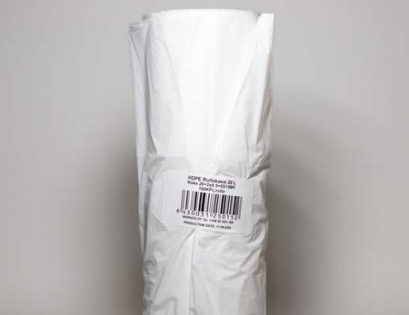  Rullamuovikassi valkoinen 20l