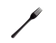 Harmaa uudelleenkäytettävä haarukka 18,5cm PP-muovi